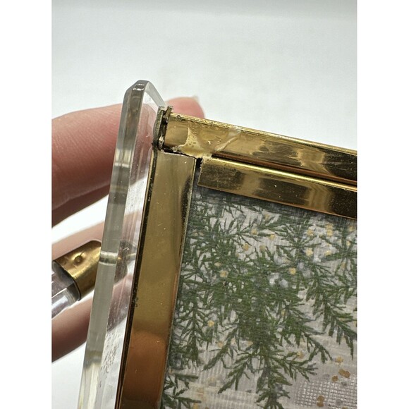 Vintage MCM Majestic Lucite Purse Handbag Pressed Pine Tree Branches - Picture 16 of 16